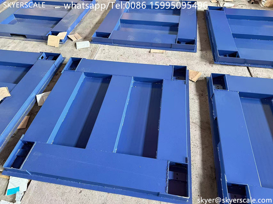 Celular de carga Zemic H8C 1x1m 5Ton Escala de suelo industrial de trabajo pesado con plataforma de acero al carbono