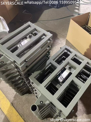 Balanza electrónica de peso de banco 50x40cm 250kg con indicador de pesaje A12E