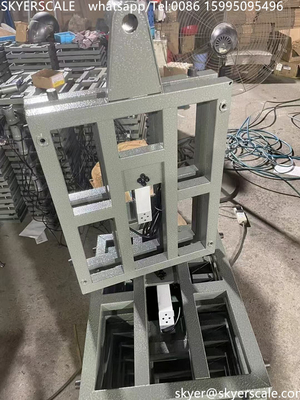 Balanza electrónica de peso de banco 50x40cm 250kg con indicador de pesaje A12E
