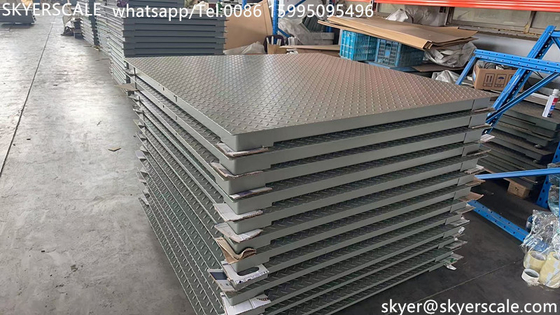 Escala industrial Escala de suelo de plataforma de 2000 kg con viga de corte de acero de aleación duradera