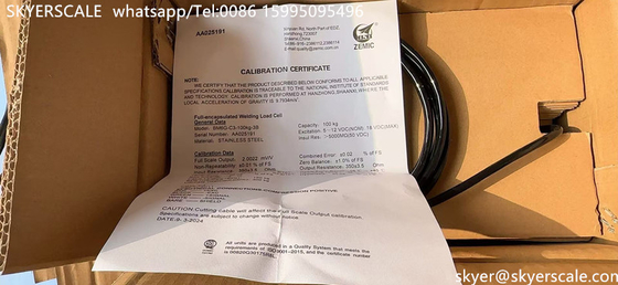 Zemic BM6G C3 Celdas de carga de 100 kg para diversos dispositivos electrónicos de pesaje