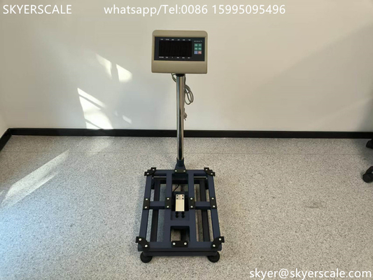 Escala de plataforma de 300 kg Conecta computadora con Rs232