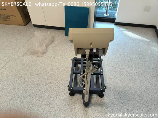 Escala de plataforma de 300 kg Conecta computadora con Rs232