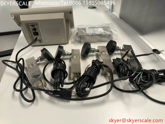 Escales de plataforma Keli SQB-A de 2 toneladas que utilizan células de carga de viga de cizallamiento OIML para mediciones precisas