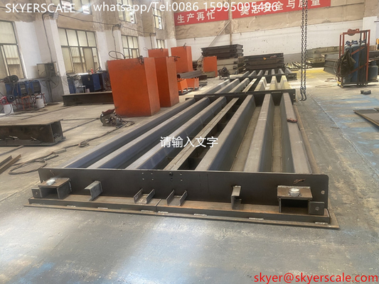 Precio de fábrica Balanza de pesas digital 3x16m Balanza de camión de 80T para la venta