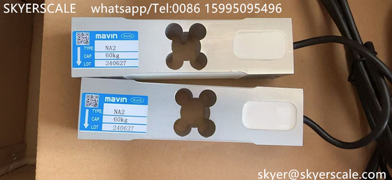Pesar Mavin Marca NA2 60KG Celdas de carga para 30x40cm Sensor de balanzas de plataforma