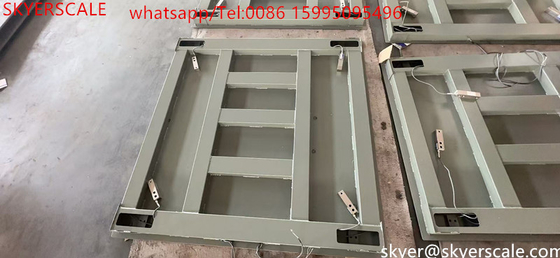 1.5mx1.5m Balanza industrial de 3 toneladas Plataforma electrónica digital Balanza de pisos