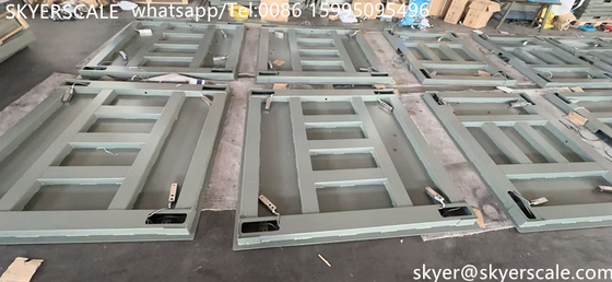 1.5mx1.5m Balanza industrial de 3 toneladas Plataforma electrónica digital Balanza de pisos