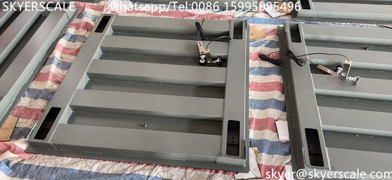 1.5mx1.5m Balanza industrial de 3 toneladas Plataforma electrónica digital Balanza de pisos