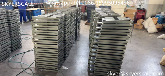 Utilización de almacén 300 kg Escala de plataforma de pesaje de 400x500 mm