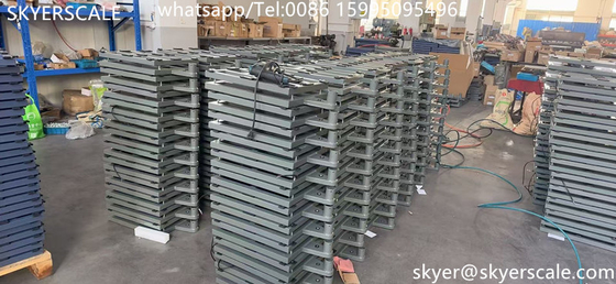 Utilización de almacén 300 kg Escala de plataforma de pesaje de 400x500 mm