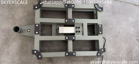 Utilización de almacén 300 kg Escala de plataforma de pesaje de 400x500 mm
