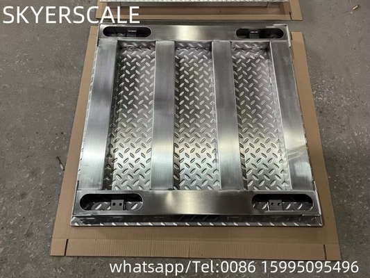 Tipo de piso de acero inoxidable 304 de trabajo pesado Balanza de pesaje digital OIML 1 tonelada 3t 5 toneladas Balanza de piso