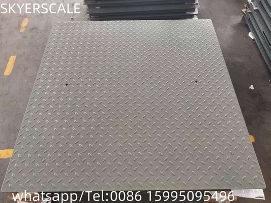 Escala de plataforma de pesaje Digital de 1.2x1.2m 1 tonelada-3 toneladas Escala de piso
