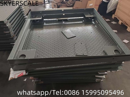 Escala de plataforma de pesaje Digital de 1.2x1.2m 1 tonelada-3 toneladas Escala de piso