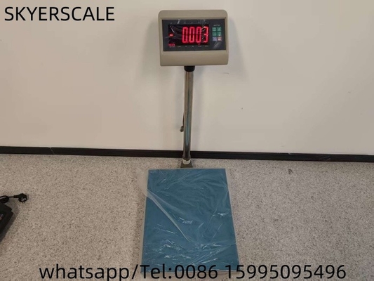 Fabrica personalizable 45x60cm 500kg Plataforma Balanza de pesaje digital Plataforma electrónica Balanza de piso Balanza de banco