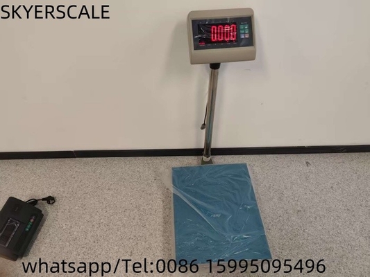 Balanza de viga electrónica de banco de 350 kg Balanzas de plataforma digital de 40x40 cm