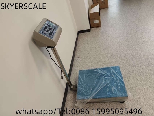 Balanza de viga electrónica de banco de 350 kg Balanzas de plataforma digital de 40x40 cm