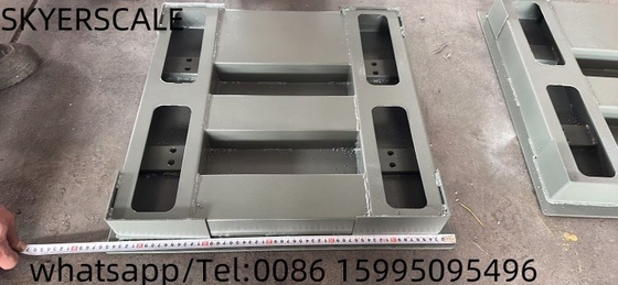 Escala de suelo de acero al carbono personalizable 1.5x1.5m 5 toneladas con soporte OEM y ODM para industrias