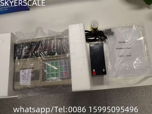 Indicador de pesaje digital industrial Yaohua A9P con impresora incorporada para balanza de camión