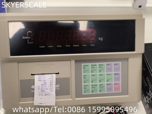 Indicador A9P con indicador de pesaje de la balanza en vivo
