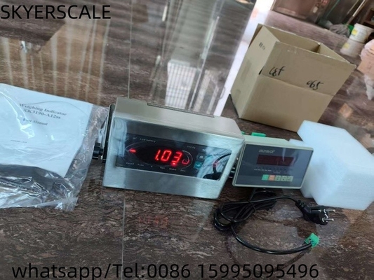 Yaohua Indicadores de pesaje XK3190-A12ESS Indicador de pantalla de pesaje de acero inoxidable LED