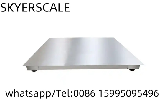 Balanza Máquina de Peso Digital Escala electrónica de acero inoxidable Basculas Industrial 3t Plataforma de pisos Pesas