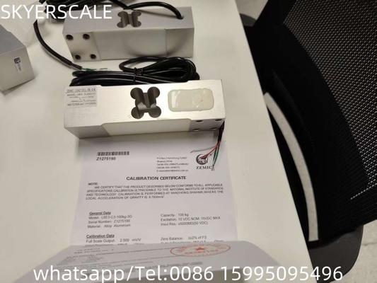 zemic L6E3 300 kg Balance de la célula de carga de prueba con sensores de presión para la escala de peso de precios electrónicos
