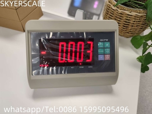 YH T7+E Yaohua indicador de pesaje LED XK3190 A27E indicador de escala de plataforma Timbangan