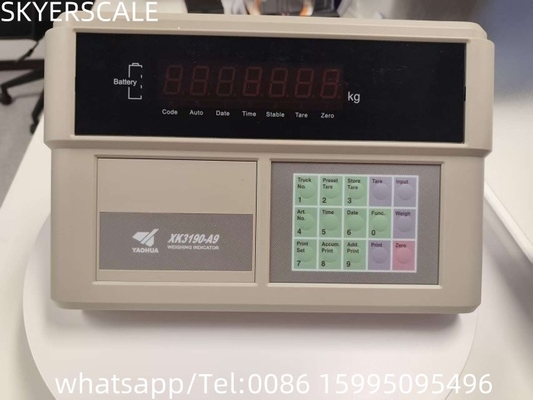 Indicador de pesaje electrónico Xk3190 A9 Indicador de pesaje de puente sin impresora