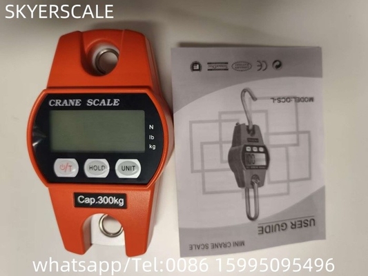 Crana electrónica digital colgante OCS-L Balanza de pesaje de 300 kg