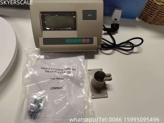Yaohua XK3190 Serie Indicador de escala de banco económico A12 Pantalla LCD 1g Precisión Material plástico OEM