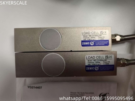 500 kg OIML Celdas de carga Amplificador Zemic H8C Sensor de pesaje para la escala de peso del piso
