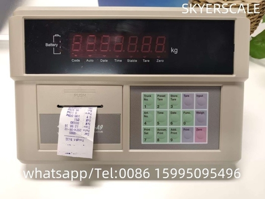 XK3190 A9P Indicador de pesaje para báscula de camión con impresora incorporada