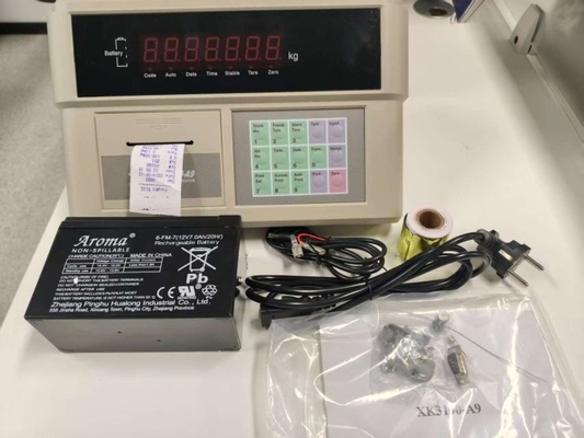 XK3190 A9P Indicador de pesaje para báscula de camión con impresora incorporada