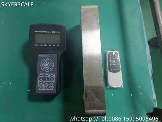 Celular de carga de tensión inalámbrica digital LCD Dinamómetro grúa Celular de carga de escala 10 toneladas