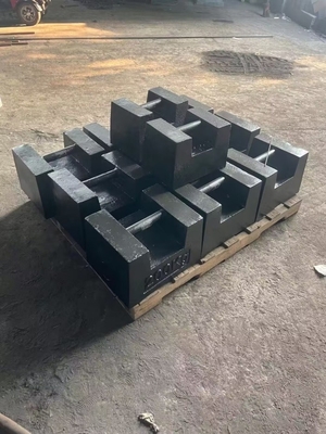 Peso de ensayo acumulable de 20 kg M1 Peso de calibración de hierro fundido de 20 kg para grúa