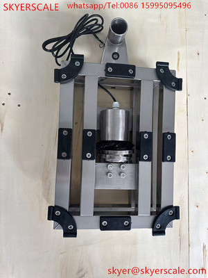 SKYERSCALE 30x40cm Escala de plataforma 60kg 304 Plataforma de acero inoxidable Escala de banco industrial