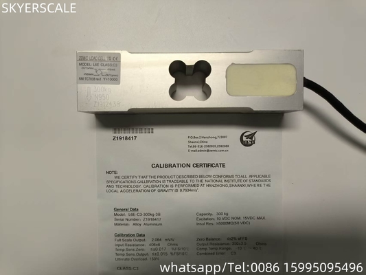 Sensor de célula de carga de la marca Zemic L6E-300kg para balanzas de banco de 30x40cm -200kg