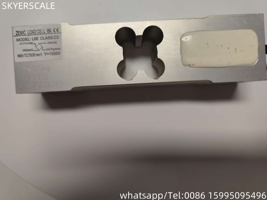 Sensor de células de carga de la marca Zemic L6E-100kg para balanzas de plataforma de banco de 30x30cm -50kg