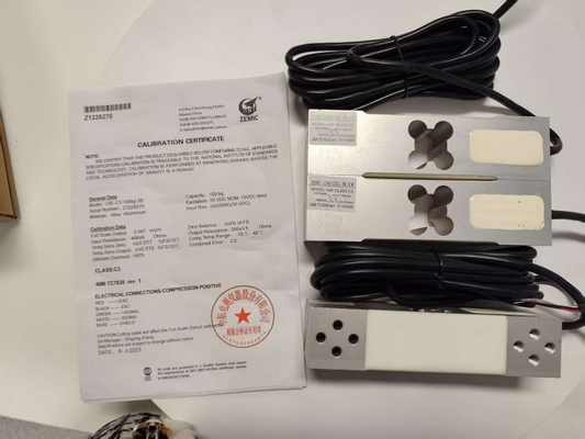 Sensor de células de carga de la marca Zemic L6E-100kg para balanzas de plataforma de banco de 30x30cm -50kg