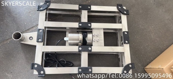 Balanzas de plataformas de banca de acero inoxidable 304 de 40x50cm-150kg