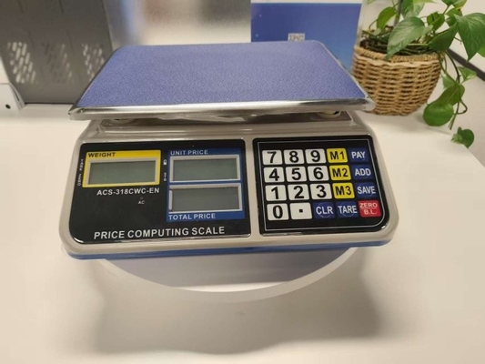 Escala de cálculo 30 kg Solución perfecta para sopesar las demandas