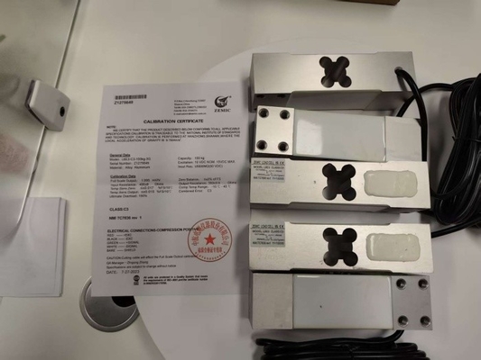 Celdas de sensores de carga de 100 kg de la marca Zemic para balanzas industriales de plataforma de pesaje