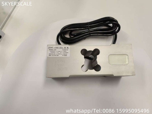 L6G 500 kg Celdas de sensor de carga de la marca Zemic para balanzas de banco de plataforma de pesaje industrial