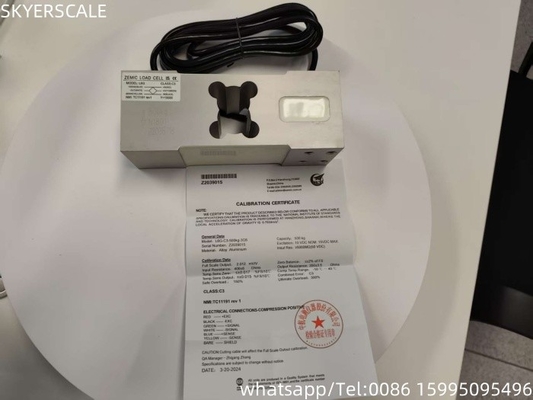 L6G 500 kg Celdas de sensor de carga de la marca Zemic para balanzas de banco de plataforma de pesaje industrial