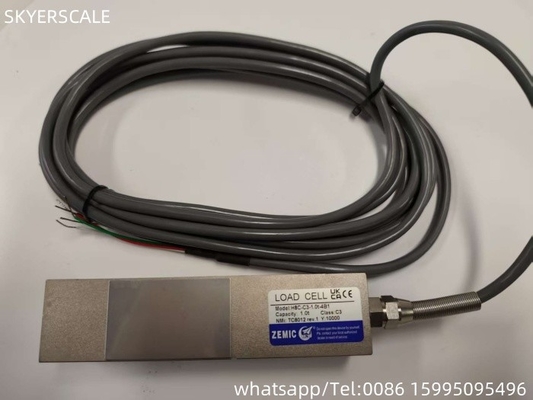 ZEMIC H8C Sensor de transductor de haz de cizallamiento de clase C3 de 1 tonelada para balanza de pisos