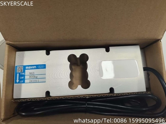 Rohs Mavin NA3 Celular de carga 800 kg Gran agujero cuadrado Sensor de escala de plataforma para pesar Balanza de embalaje de escala