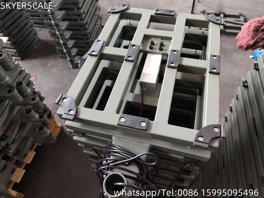 Escala de plataforma digital industrial 500x400 mm 300 kg Escala electrónica de pesaje de suelo Escala de banco