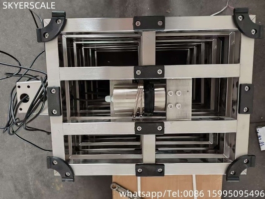 Escala de banco de acero inoxidable 304 Plataforma de pesaje de balanza Capacidad 300 kg